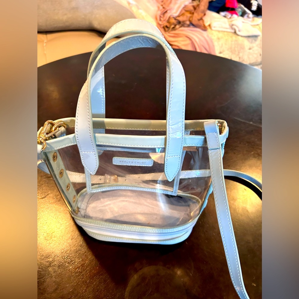 Cute clear bag.